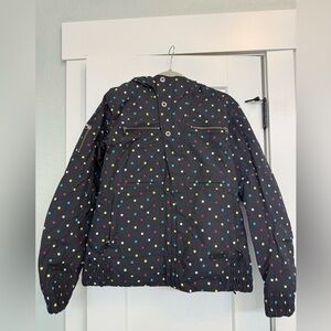 Burton Womens Multicolor Patterned Ski Jacket - Large